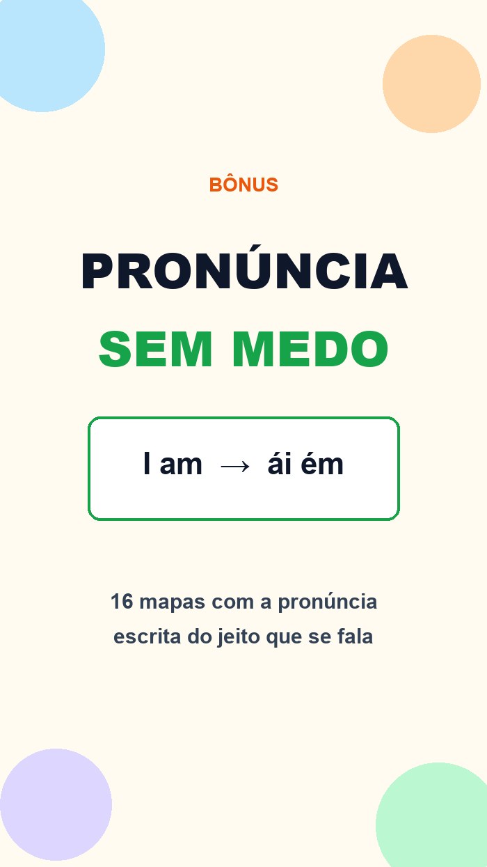 Capa: Pronúncia sem medo